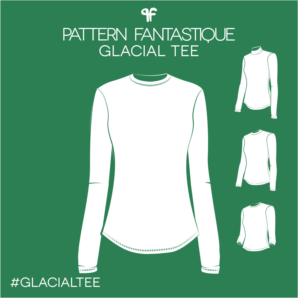 Glacial Tee, Skivvy - Sewing Pattern Sewing Pattern PRINT or PDF