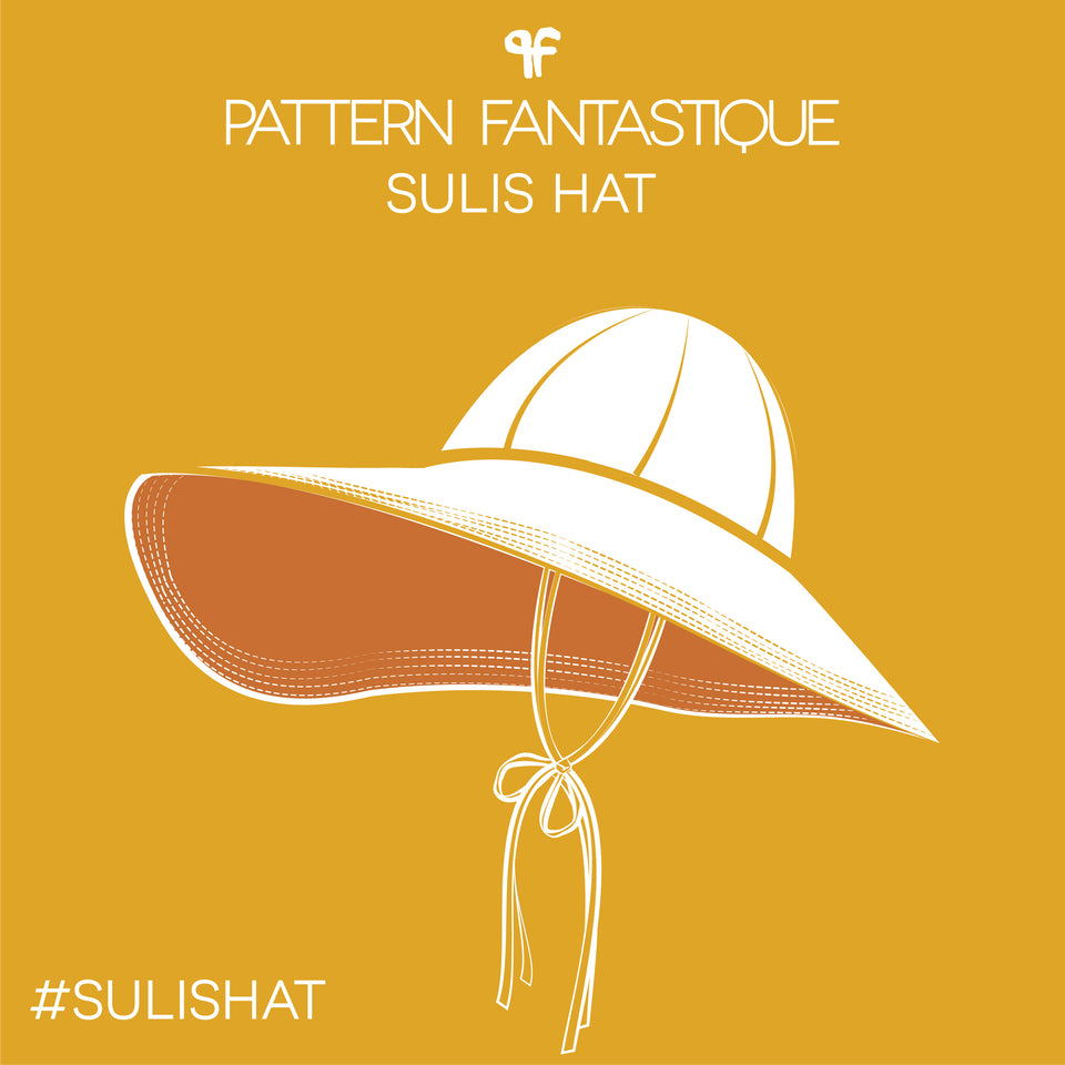 Sulis Hat - Sewing Pattern PRINT or PDF